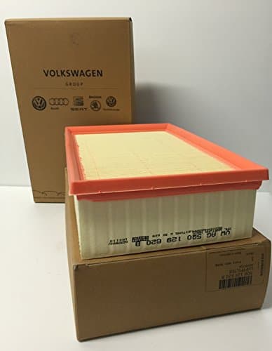 Image of Original VW Audi seat Skoda air filter, engine air filter, filter insert air filter service inspection 5Q0129620B