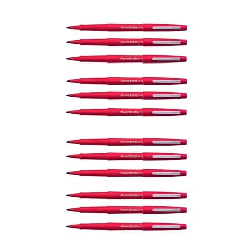 Image of Flair Nylon marker - red - tip 1.1 mm - Papermate