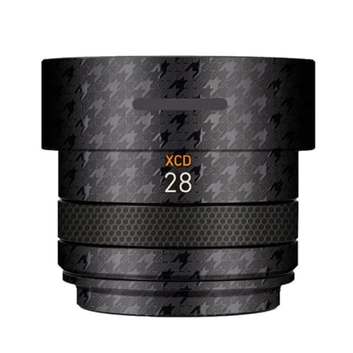 Image of 28P F 4 Lens Skin Vinyl Wrap Film Camera Protective Sticker for Hasselblad XCD 28mm F4 Photography Accessories(Plover Black)