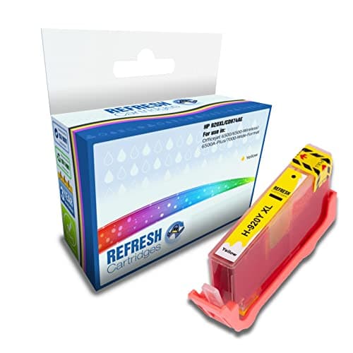 Image of Refresh Cartridges Compatible Ink Cartridge Replacement for HP HP 920XL/CD974AE (Yellow)