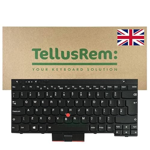 Image of replacement UK backlit keyboard for Lenovo Thinkpad T430 T430i T430s T430si T430U T530 T530i T530S W530 X13X X230 X230i X230it X230T