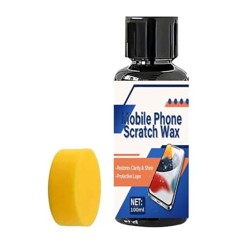 Image of Screen Scratch Remover, Quick Repair Cream, 40ml 100ml Kit with Sponge Applicator, Abrasive Compound, Display Care with Clear Finish, Gadget Tool for Device Screens