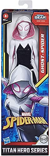 Image of Marvel Spider-Man: Into the Spider-Verse Titan Series Gwen Action Figure 12 Inches
