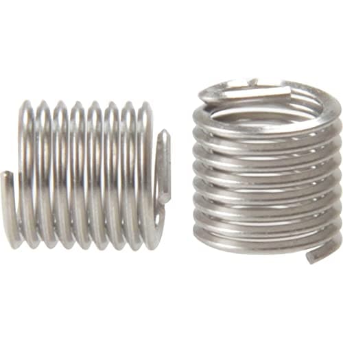 Image of Recoil 25103 Metric M10-1.5 x 1.5D Wire Thread Inserts - Silver (Pack of 10)