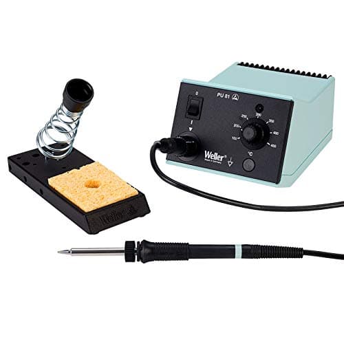Image of Weller 80W Temperature Controlled Soldering Station (WS 81, PU 81, WSP 80), 230V, Includes Iron Stand (WPH 80)