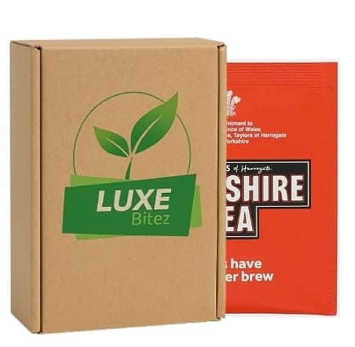 Image of 200 x Yorkshire Black Tea Individually Wrapped Tea Sachets Envelopes By Luxe Bitez