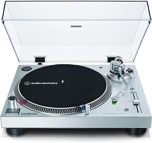 Image of Audio-Technica LP120XUSBSV Manual Direct-Drive Turntable (Analogue & USB) Silver