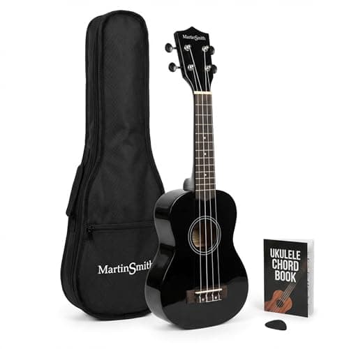 Image of Martin Smith Ukulele with Gig Bag, Chord Book, Spare Strings & Picks