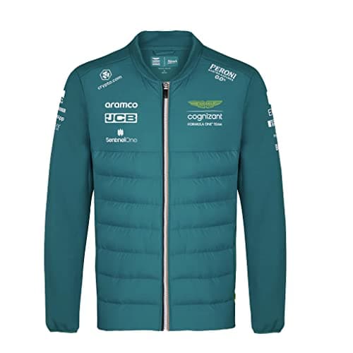 Image of Aston Martin Cognizant F1 2023 Men's Team Hybrid Jacket, Green, X-Large