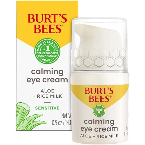 Image of Burt's Bees Face Lotion for Sensitive Skin, Moisturising Facial Care, Hypoallergenic, 14.2 g