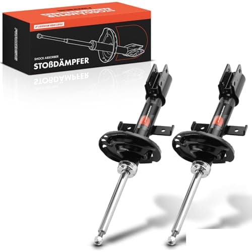 Image of Frankberg 2x Shock Absorber Strut Front Left Right 532mm Gas pressure Compatible with C.a.p.t.u.r I H5 J5 Replace# 543021361R,543020457R