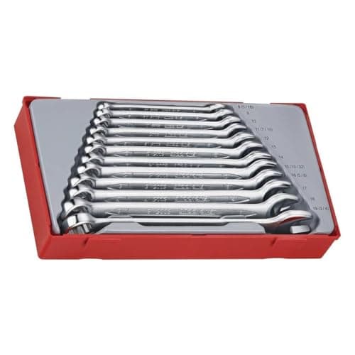 Image of Teng TT1236Metric Combination Spanner Set (12 Pieces)