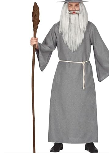 Image of Gandalf Style Wizard Staff Brown Prop Stick 170cm