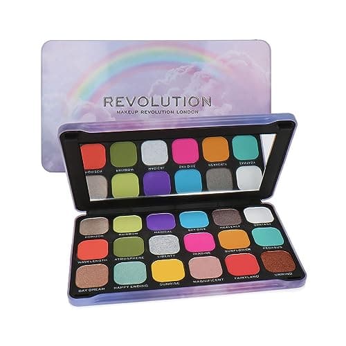 Image of Revolution Rainbow Eye Shadow Palette 18 x 1.1g