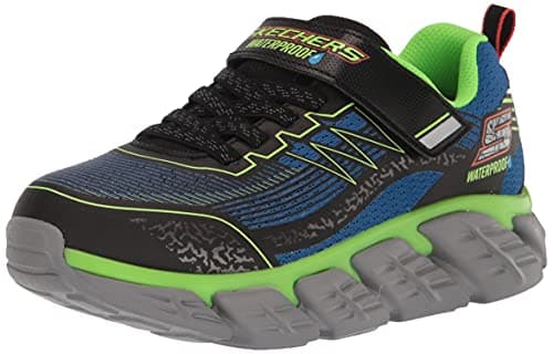 Image of Skechers Boys Tech Grip Trainers (12.5 UK Child) (Black/Royal Blue)