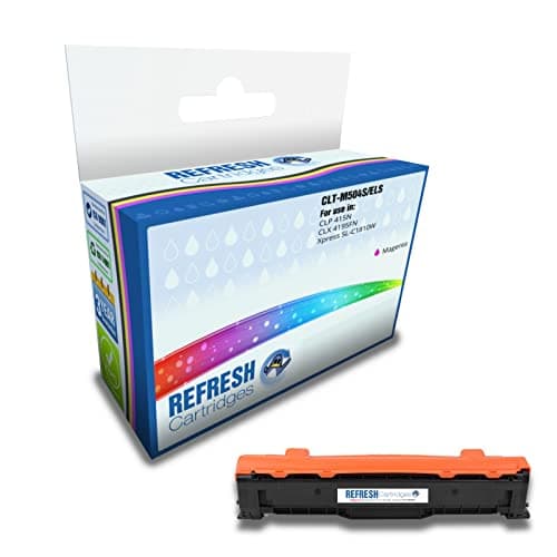 Image of Refresh Cartridges Remanufactured Toner Cartridge Replacement for Samsung CLT-M504S/ELS (Magenta)