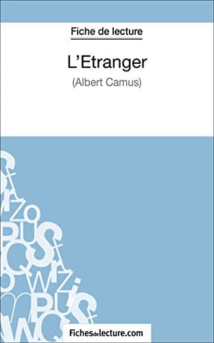 Image of L'Étranger d'Albert Camus (Fiche de lecture): Analyse complète de l'oeuvre (FICHES DE LECTURE) (French Edition)
