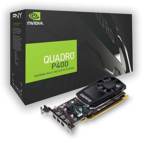 Image of PNY NVIDIA QUADRO P400 2 GB DP Graphics Card - Black