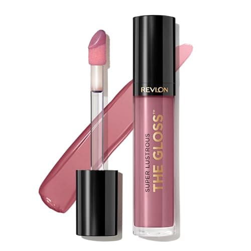 Image of Revlon Super Lustrous Lip Gloss, High Impact Lipcolor with Moisturizing Creamy Formula, Infused with Agave, Moringa Oil, & Cupuacu Butter, Taupe Luster (306)