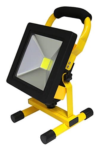 Image of Long Life Lamp Company 20w Slim Rechargeable LED Portable Work Floodlight Indoor/Outdoor Use IP65 Cordless