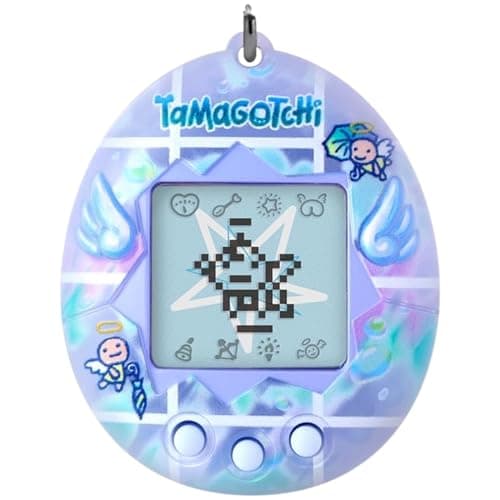 Image of Bandai Tamagotchi Original Rainy Angel Digital Pet | Nurture And Raise The Original Tamagotchi Electronic Pet | Tamagotchi Japanese Kids Toys For Girls And Boys Make Great 90s Retro Gifts
