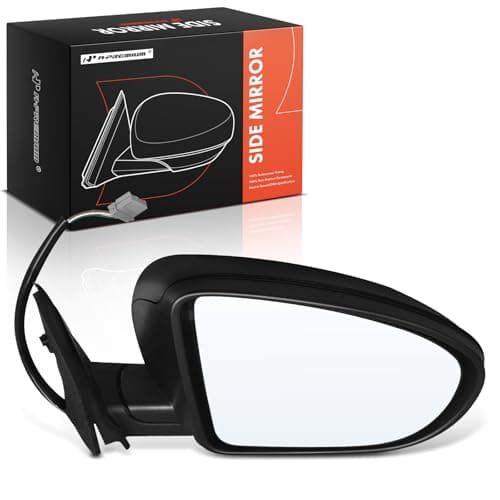 Image of Frankberg side mirror Door Wing Right Compatible with Qashqai I J10 NJ10 1.5L-2.0L 2006-2013 Replace# 96301JD22A