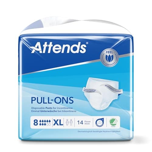 Image of Attends Pull-Ons 8 XL, 56 Units (4 Packs of 14) 204351