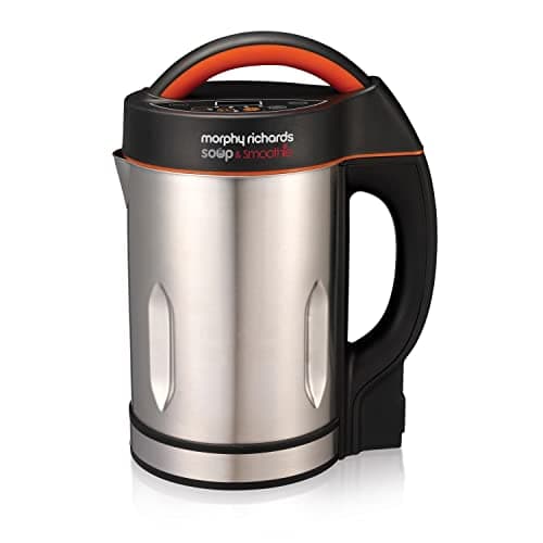 Image of Morphy Richards Soup and Smoothie Maker 501016 Silver/Black Soupmaker and Smoothie Maker