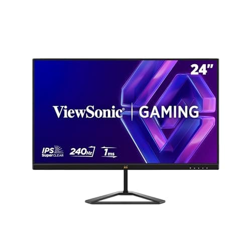 Image of ViewSonic VX2479A-HD-PRO 24 inch Gaming Monitor, FHD 1080p Gaming Monitor, 240 Hz, 1ms MPRT, FreeSync Premium, HDR10, HDMI, DP