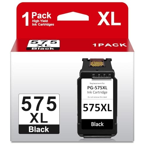 Image of Neiber PG-575XL 575 Ink Cartridges, PG-575 Black Compatible for Canon 575 Black Ink Cartridge, Printer Ink 575 XL Compatible with Canon Pixma TS3550i TS3551i TS3750i TR4750i TR4751i Printer (1 Pack)
