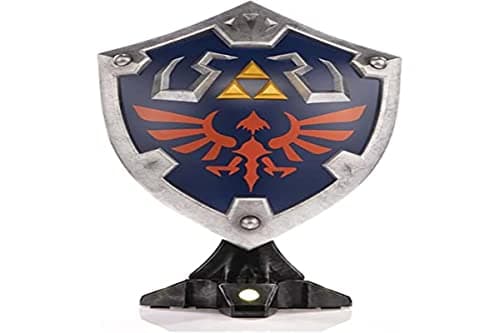 Image of First 4 Figures - The Legend Of Zelda: Breath Of The Wild (Hylian Shield)(Collectors) PVC Figurine, Black
