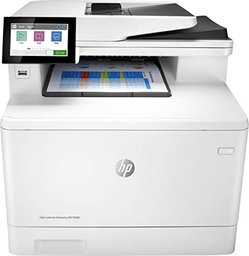 Image of HP LaserJet Enterprise M480f Multifunction Colour Laser Printer (Printer, Scanner, Copier, Fax, LAN, Duplex) White