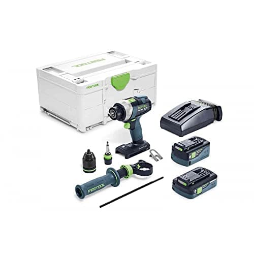 Image of Festool Cordless Drill TDC 18/4 5,2/4,0 I-Plus QUADRIVE
