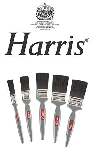 Image of Harris Paint Brush Set 5 Piece Gloss Decorating Brushes