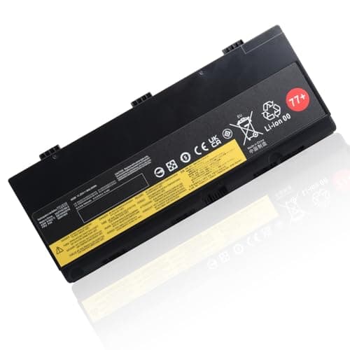 Image of 11.25V /90Wh 77+ 00NY493 Laptop Battery Compatible with Lenovo ThinkPad P50 P51 P52 Series, L17M6P51 L17L6P51 SB10H45077 SB10H45078 SB10K97634 00NY492 01AV495 77+ 77++
