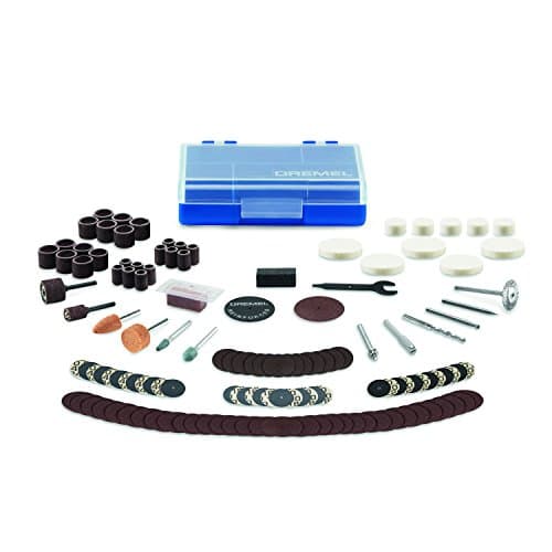 Image of Dremel 730CS 13-Piece Maker Rotary Tool Accessory Kit- Includes Carving Bits, Drill Bits, Sanding Drums and Discs, Grinding Stones, Buffing Wheels, Cutting Discs, and a Storage Case