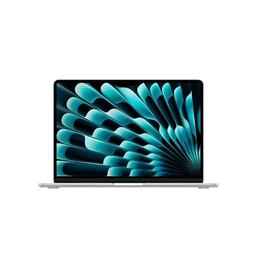 Image of Apple 2025 MacBook Air 13-inch Laptop with M4 chip: Built for Apple Intelligence, 13.6-inch Liquid Retina Display, 16GB Unified Memory, 256GB SSD Storage, 12MP Center Stage Camera, Touch ID; Silver