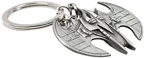 Image of DC Comics Batman's 1989 Batwing Metal Keychain (6 cm)