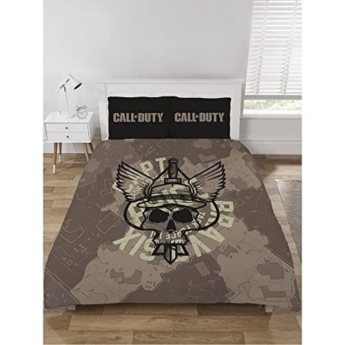 Image of Coco Moon Cod Call Of Duty Kids Single Or Double Bed Duvet Bedding Set Genuine Call of Duty Bedroom Merchandise (Double Duvet)