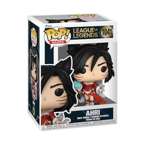Image of Funko POP! Games: League of Legends - Ahri - Collectable Vinyl Figure - Gift Idea - Official Merchandise - Toys For Kids & Adults - Model Figure for Collectors and Display