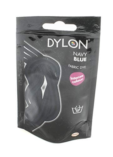 Image of Dylon Fabric Dye, Navy Blue, 50G