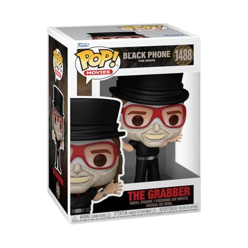 Image of Funko POP! Movies: Black Phone - the Grabber - 1/6 Odds for Rare Chase Variant - Collectable Vinyl Figure - Gift Idea - Official Merchandise - Toys for Kids & Adults - Movies Fans