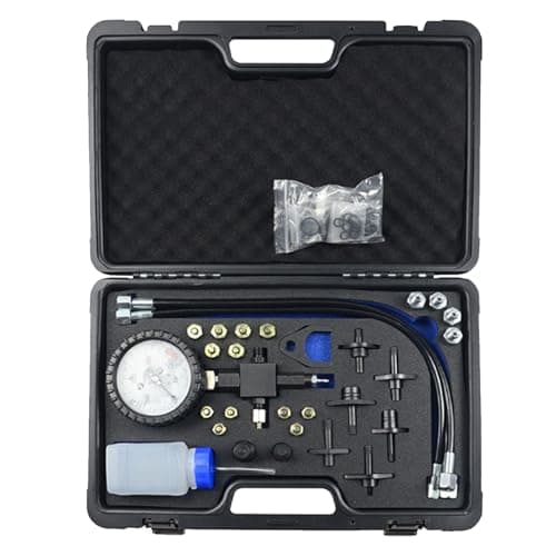Image of Diesel Fuel Pump Pressure Tester Kit - 2000 Bar Common Rail High Pressure Tester for Injector Leakage Testing with Injection Pipe Blank