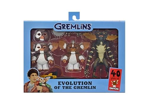 Image of NECA - Gremlins - 7” Scale Action Figures - “Evolution of a Gremlin” 40th Anniversary Box Set