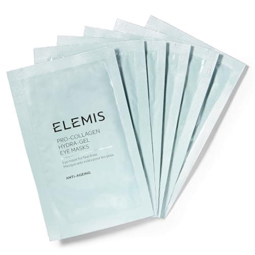 Image of ELEMIS Under Eye Pro-Collagen Hydra-Gel Eye Masks, Hydrating Pads for Fine Lines Formulated with Marine Actives and Hyaluronic Acid, for Eyes to Smooth, Tighten and Hydrate Skin, 6 Eye Patches