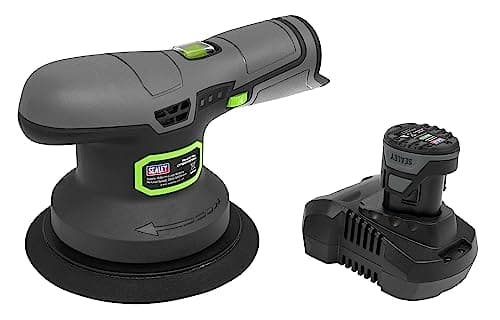 Image of Sealey 10.8V 2Ah SV10.8 Series Ø150mm Dual Action Sander/Polisher Kit - CP108VSP