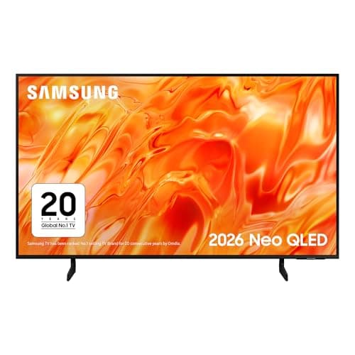 Image of Samsung Smart TV 43-Inch QN73H Neo QLED 4K with Quantum Mini LED, Real QLED 100% Colour Volume, AI-Powered NQ4 Processor for 4K Upscaling, Motion Xcelerator, Vision AI Companion, AirSlim Design [2026]