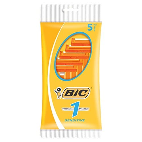 Image of Bic Single Blade Sensitive Skin 10 x 5 Razor N ° 1,
