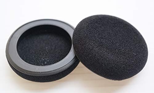 Image of Replacement Ear Pads, Ear Cushion Foam Repair Parts for Plantronics 88828-01, Encorepro HW540,Encore Pro HW530 HW545 Headset (2 Pieces)
