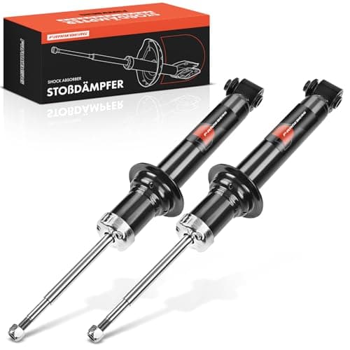 Image of Frankberg 2x Shock Absorber Strut Rear Left Right 503mm Gas pressure Compatible with 7 Series E65 E66 E67 2001-2008 Replace# 33526758095, 33526786541